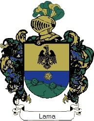 Escudo del apellido Lama