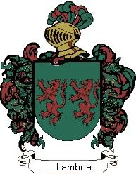 Escudo del apellido Lambea