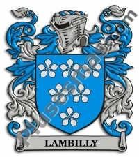 Escudo del apellido Lambilly