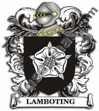 Escudo del apellido Lamboting