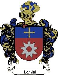 Escudo del apellido Lamiel