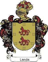 Escudo del apellido Landa