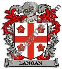 Escudo del apellido Langan