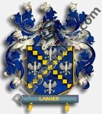 Escudo del apellido Lanier