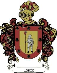 Escudo del apellido Lanza