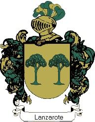 Escudo del apellido Lanzarote