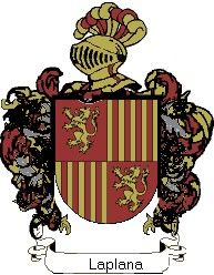 Escudo del apellido Laplana