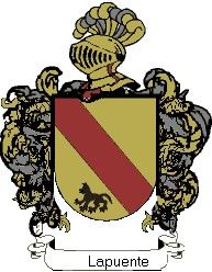 Escudo del apellido Lapuente