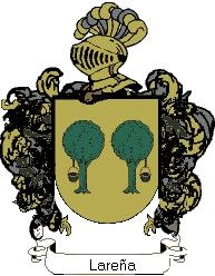 Escudo del apellido Larena