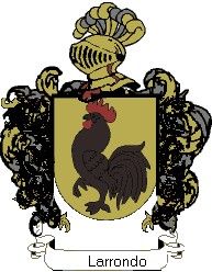 Escudo del apellido Larrondo