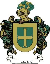 Escudo del apellido Lasarte