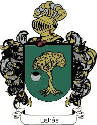 Escudo del apellido Latrás