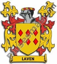 Escudo del apellido Laven