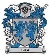 Escudo del apellido Law