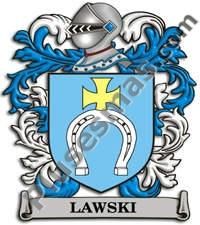 Escudo del apellido Lawski