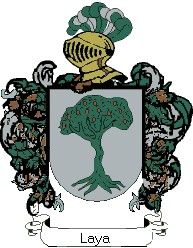 Escudo del apellido Laya