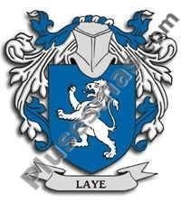 Escudo del apellido Laye