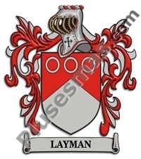 Escudo del apellido Layman