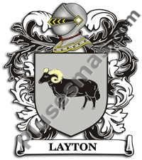 Escudo del apellido Layton