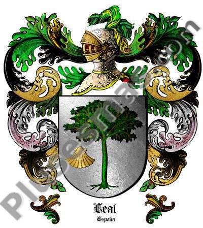 Escudo del apellido Leal