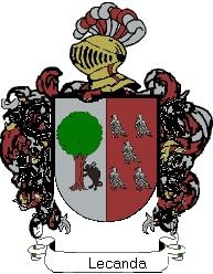 Escudo del apellido Lecanda