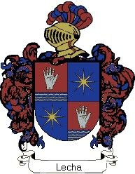 Escudo del apellido Lecha