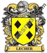 Escudo del apellido Lecher