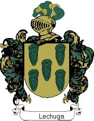 Escudo del apellido Lechuga