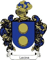 Escudo del apellido Lecina