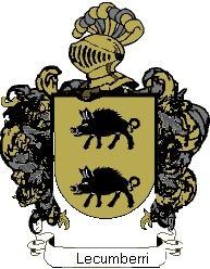 Escudo del apellido Lecumberri