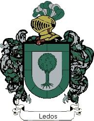 Escudo del apellido Ledos