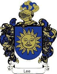 Escudo del apellido Lee