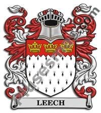 Escudo del apellido Leech