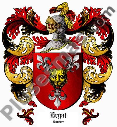 Escudo del apellido Legat