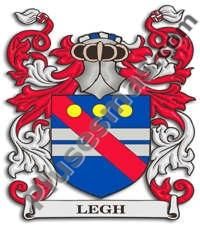 Escudo del apellido Legh