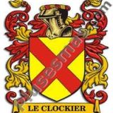 Escudo del apellido Le_clockier