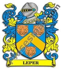 Escudo del apellido Leper