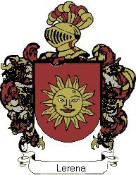 Escudo del apellido Lerena