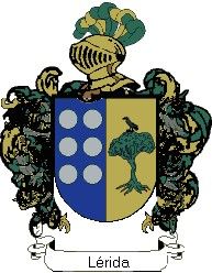 Escudo del apellido Lérida