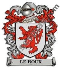 Escudo del apellido Leroux