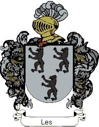 Escudo del apellido Les