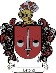 Escudo del apellido Letona