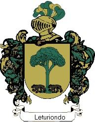 Escudo del apellido Leturiondo