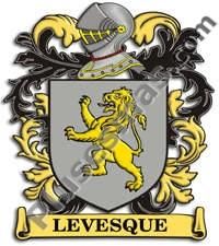 Escudo del apellido Levesque