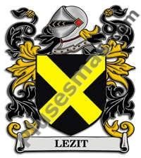 Escudo del apellido Lezit