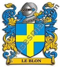 Escudo del apellido Le_blon