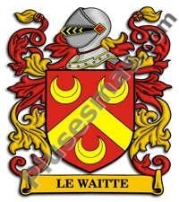 Escudo del apellido Le_waitte