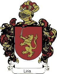 Escudo del apellido Liria