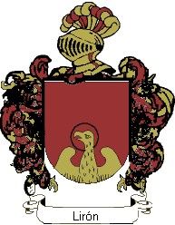 Escudo del apellido Lirón