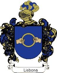 Escudo del apellido Lisbona